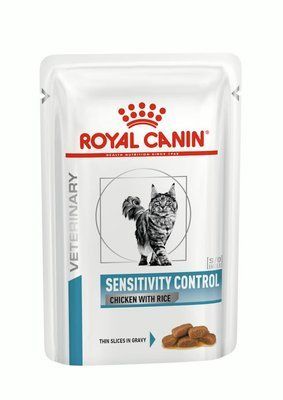 Sensitivity Control Feline Pouches Дієтичний вологий корм для котів при небажаній реакції на корм. Упаковка 12шт*85г 40350011 фото