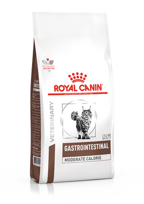 Gastrointestinal Moderate Calorie Feline - дієтичний сухий корм для котів при панкреатиті та гострих розладах травлення (від 12 місяців)  40080041 фото