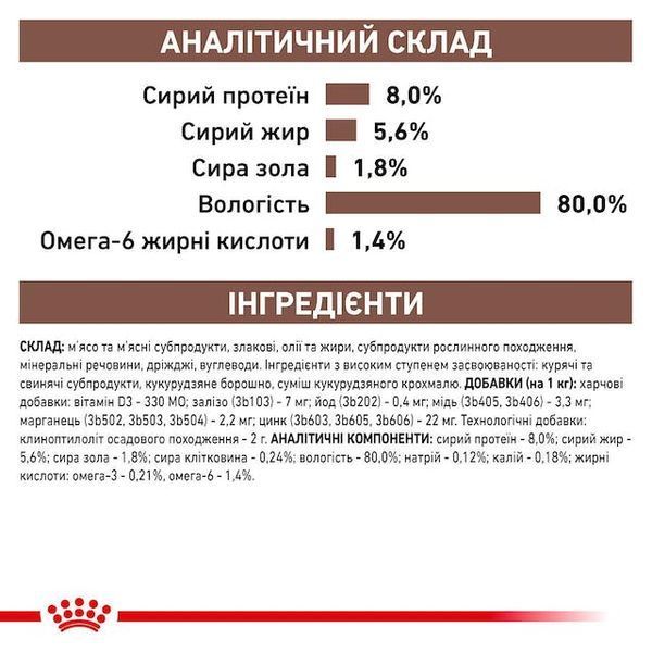 Gastrointestinal Feline &ndash; дієтичний вологий корм у соусі для котів при порушеннях травлення (від 12 місяців). Упаковка 12шт*85г 40390011 фото